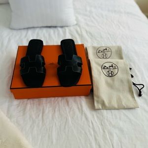 Hermes Oran sandals